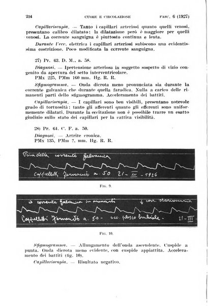 Cuore e circolazione periodico mensile illustrato