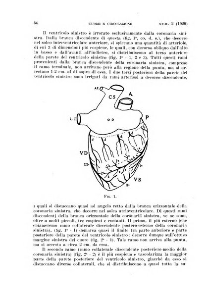 Cuore e circolazione periodico mensile illustrato