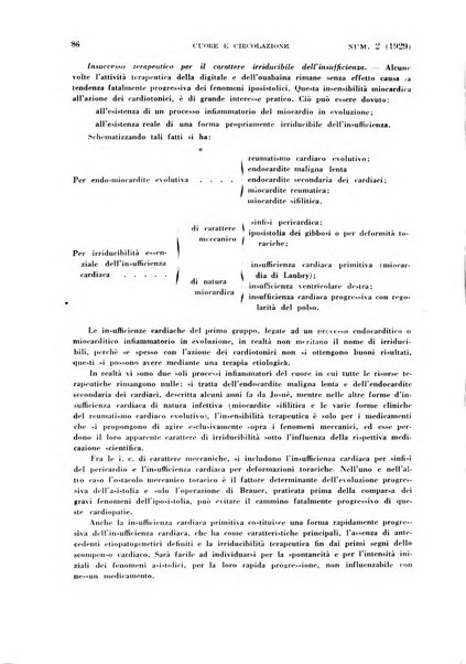 Cuore e circolazione periodico mensile illustrato