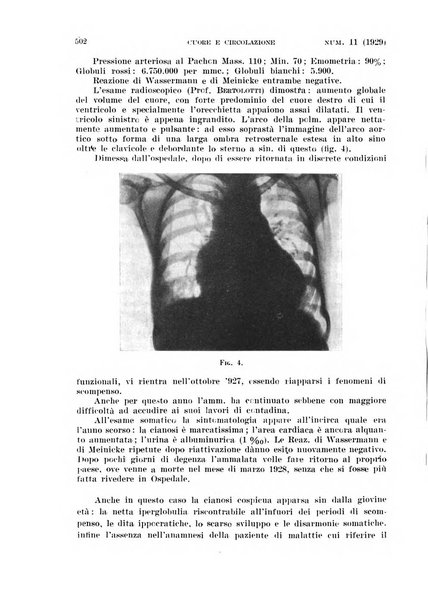 Cuore e circolazione periodico mensile illustrato