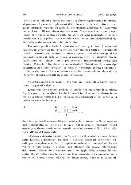 Cuore e circolazione periodico mensile illustrato