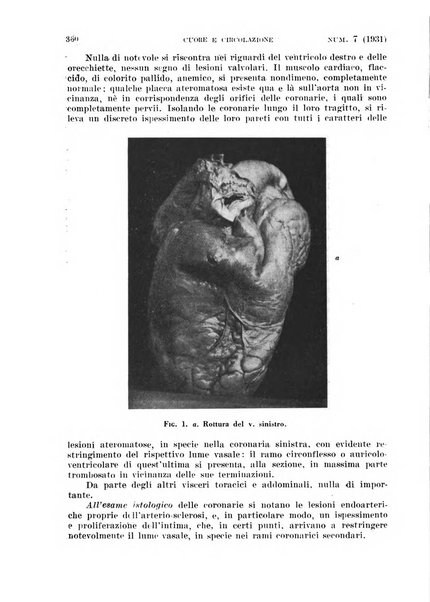 Cuore e circolazione periodico mensile illustrato