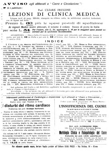 Cuore e circolazione periodico mensile illustrato