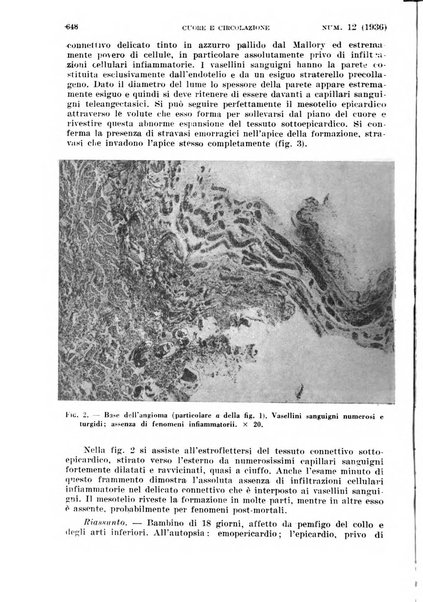 Cuore e circolazione periodico mensile illustrato