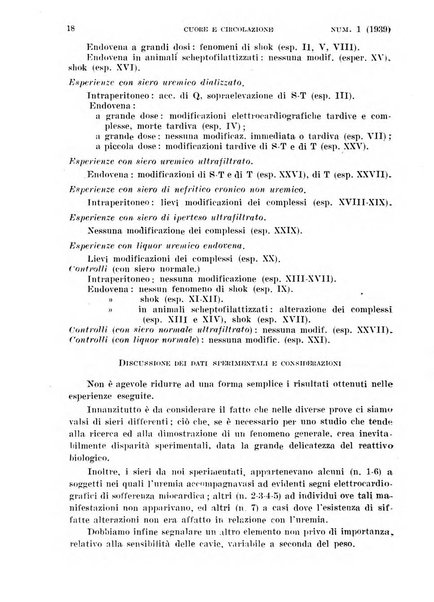 Cuore e circolazione periodico mensile illustrato