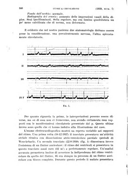 Cuore e circolazione periodico mensile illustrato