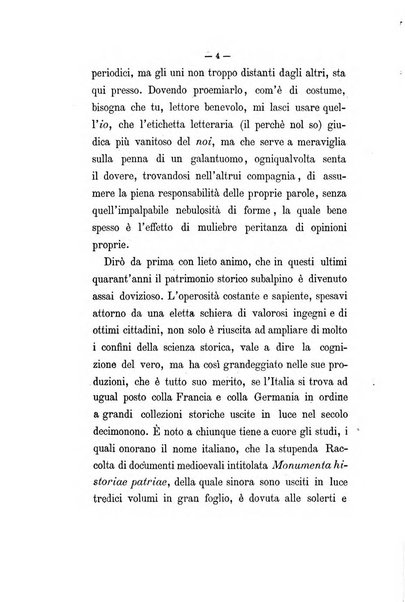 Curiosita e ricerche di storia subalpina