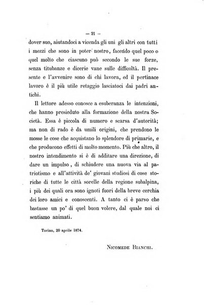 Curiosita e ricerche di storia subalpina