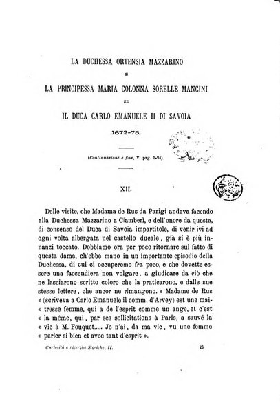 Curiosita e ricerche di storia subalpina