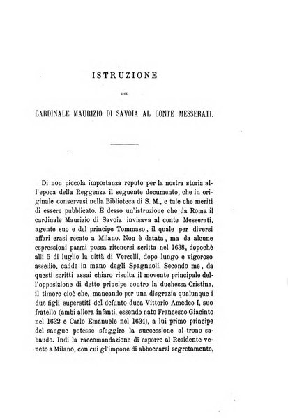 Curiosita e ricerche di storia subalpina