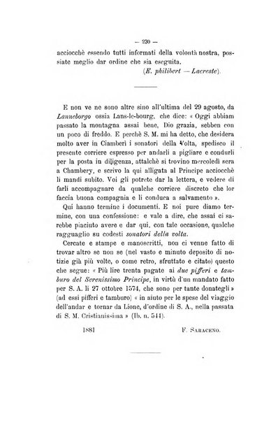 Curiosita e ricerche di storia subalpina