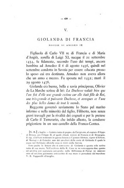 Curiosita e ricerche di storia subalpina