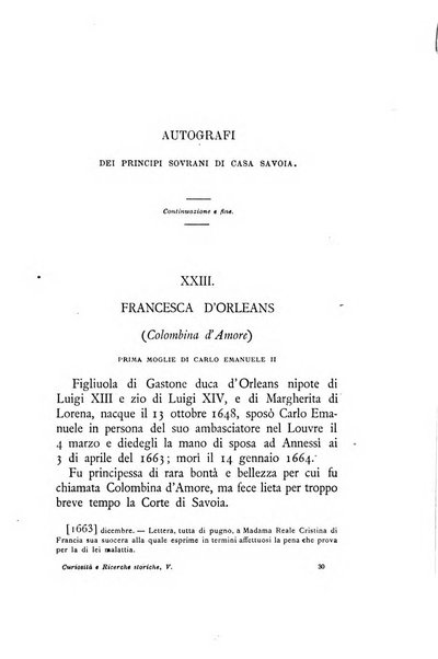 Curiosita e ricerche di storia subalpina