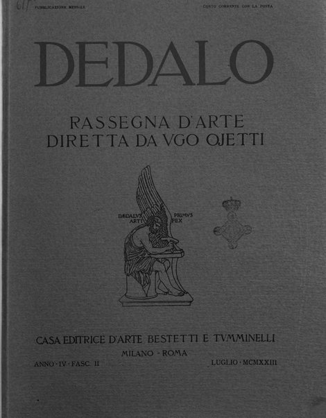 Dedalo rassegna d'arte