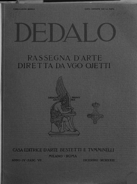 Dedalo rassegna d'arte