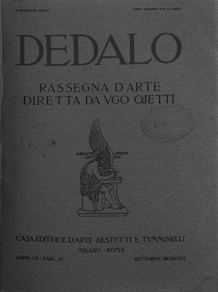 Dedalo rassegna d'arte