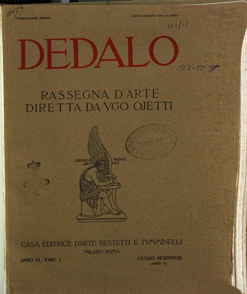 Dedalo rassegna d'arte