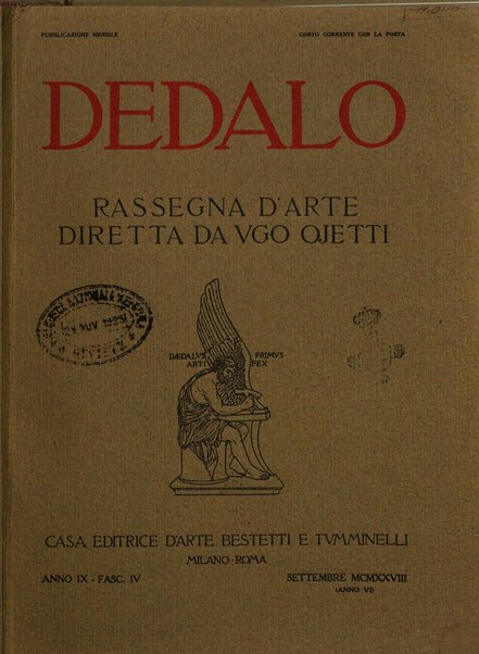 Dedalo rassegna d'arte