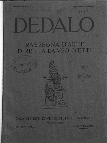 Dedalo rassegna d'arte