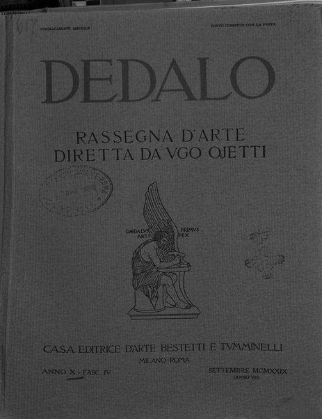 Dedalo rassegna d'arte