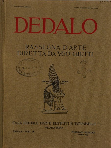 Dedalo rassegna d'arte