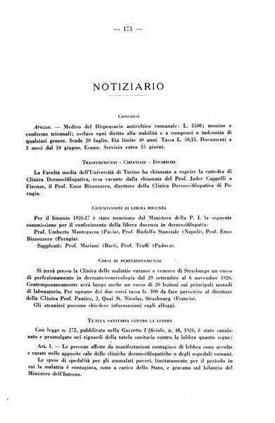 Il dermosifilografo gazzetta di dermosifilografia per il medico pratico