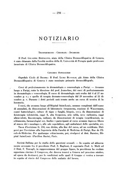 Il dermosifilografo gazzetta di dermosifilografia per il medico pratico