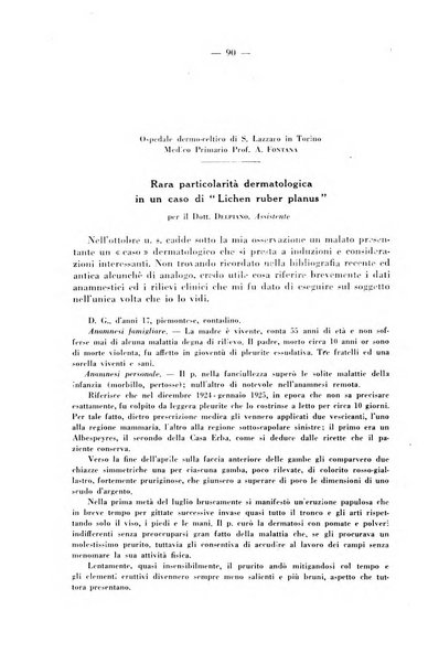 Il dermosifilografo gazzetta di dermosifilografia per il medico pratico