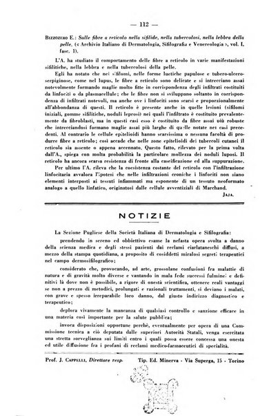 Il dermosifilografo gazzetta di dermosifilografia per il medico pratico