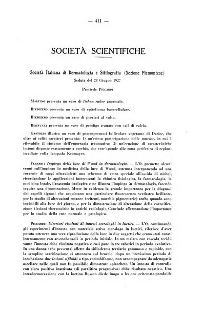 Il dermosifilografo gazzetta di dermosifilografia per il medico pratico