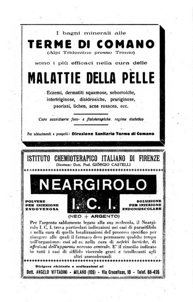 Il dermosifilografo gazzetta di dermosifilografia per il medico pratico