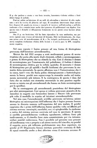 Il dermosifilografo gazzetta di dermosifilografia per il medico pratico