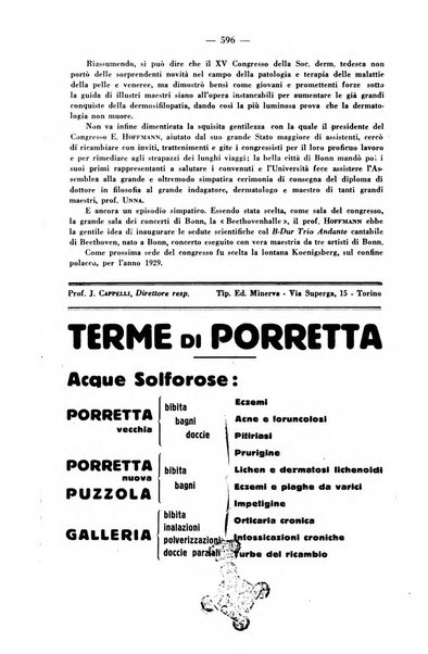 Il dermosifilografo gazzetta di dermosifilografia per il medico pratico