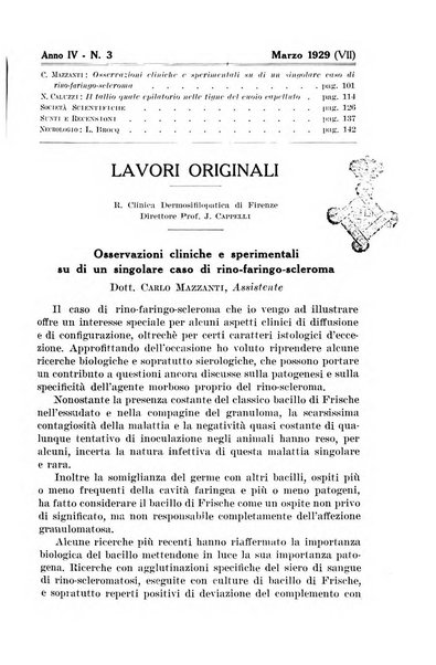 Il dermosifilografo gazzetta di dermosifilografia per il medico pratico