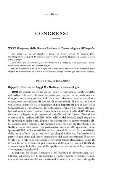 Il dermosifilografo gazzetta di dermosifilografia per il medico pratico