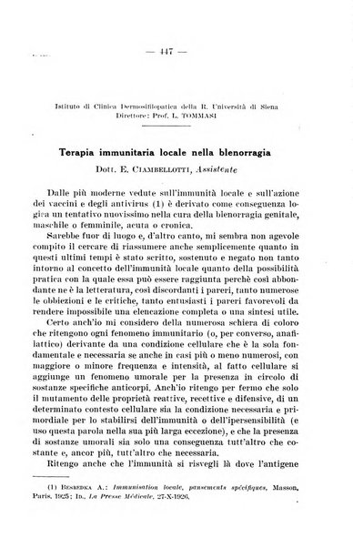 Il dermosifilografo gazzetta di dermosifilografia per il medico pratico