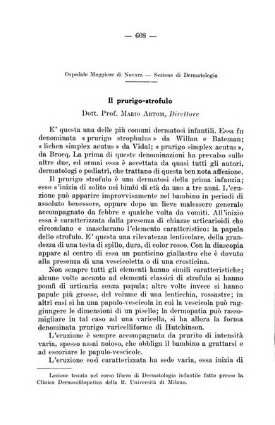 Il dermosifilografo gazzetta di dermosifilografia per il medico pratico