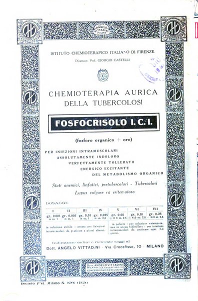 Il dermosifilografo gazzetta di dermosifilografia per il medico pratico