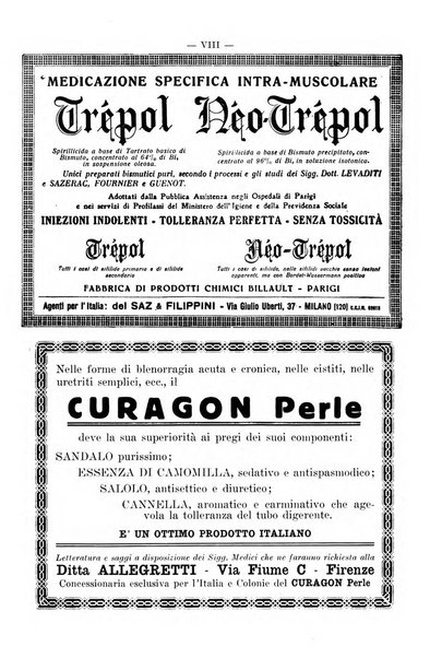 Il dermosifilografo gazzetta di dermosifilografia per il medico pratico