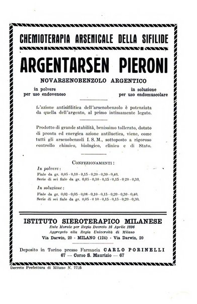 Il dermosifilografo gazzetta di dermosifilografia per il medico pratico