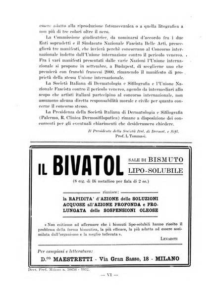 Il dermosifilografo gazzetta di dermosifilografia per il medico pratico