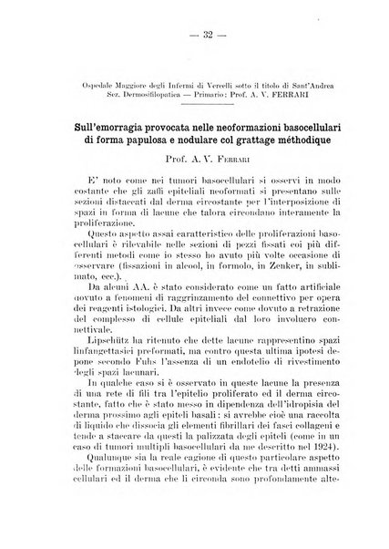 Il dermosifilografo gazzetta di dermosifilografia per il medico pratico