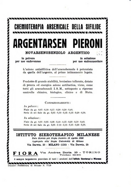 Il dermosifilografo gazzetta di dermosifilografia per il medico pratico