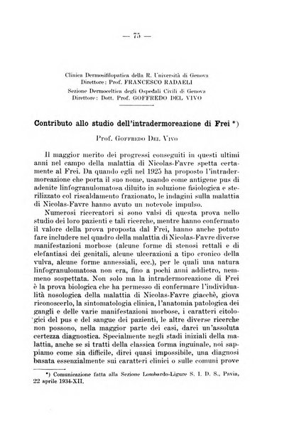 Il dermosifilografo gazzetta di dermosifilografia per il medico pratico