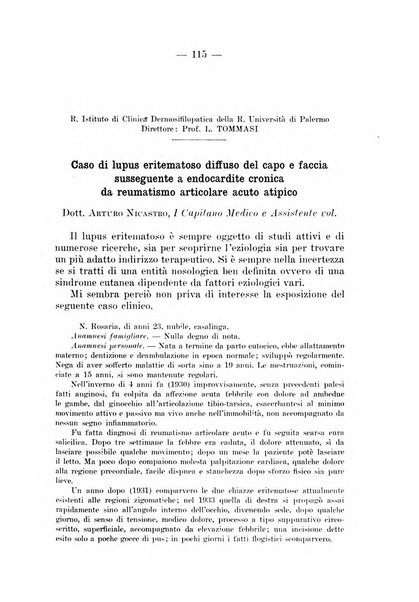 Il dermosifilografo gazzetta di dermosifilografia per il medico pratico