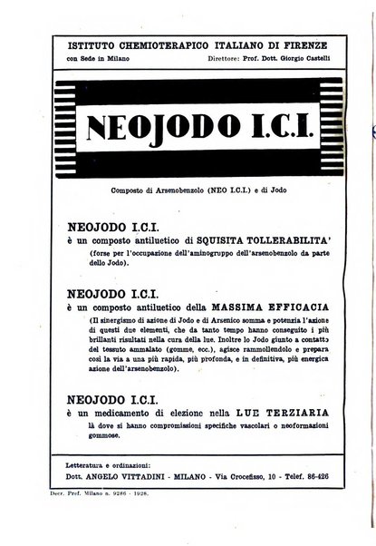 Il dermosifilografo gazzetta di dermosifilografia per il medico pratico