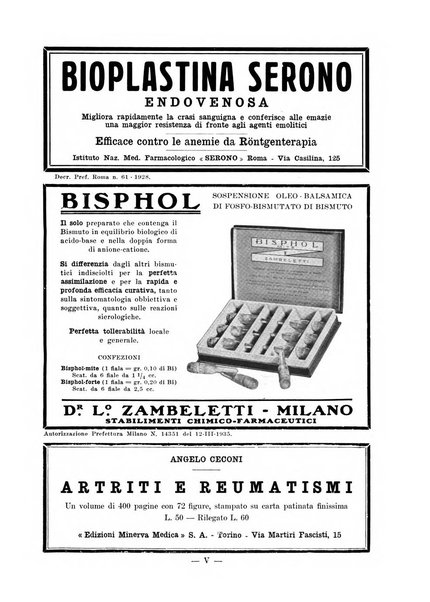 Il dermosifilografo gazzetta di dermosifilografia per il medico pratico