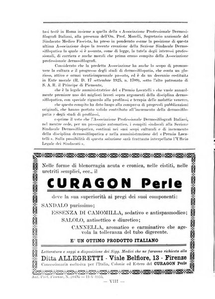 Il dermosifilografo gazzetta di dermosifilografia per il medico pratico