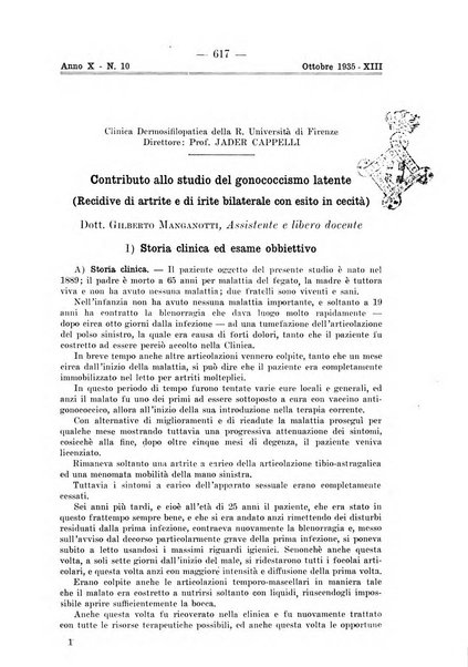 Il dermosifilografo gazzetta di dermosifilografia per il medico pratico