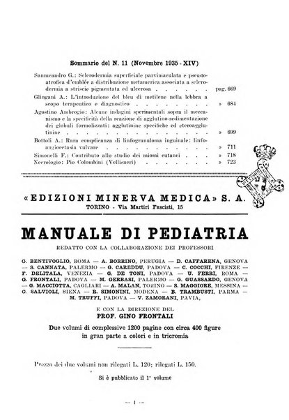 Il dermosifilografo gazzetta di dermosifilografia per il medico pratico